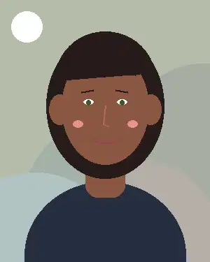 Synthetic demo portrait of Lauren