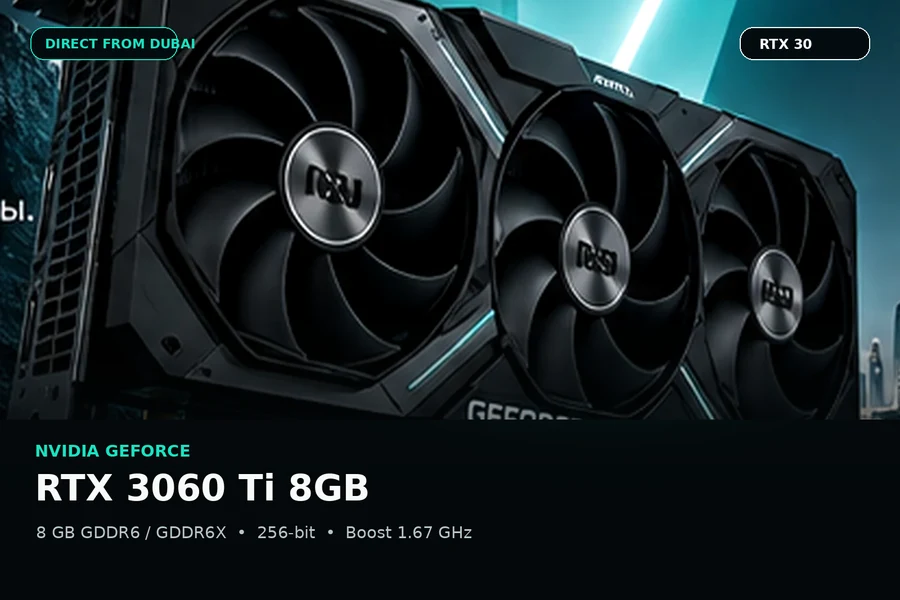 NVIDIA GeForce RTX 3060 Ti 8GB — изображение видеокарты