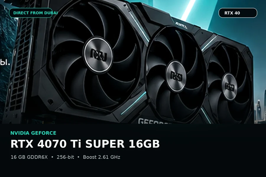 NVIDIA GeForce RTX 4070 Ti SUPER 16GB — изображение видеокарты