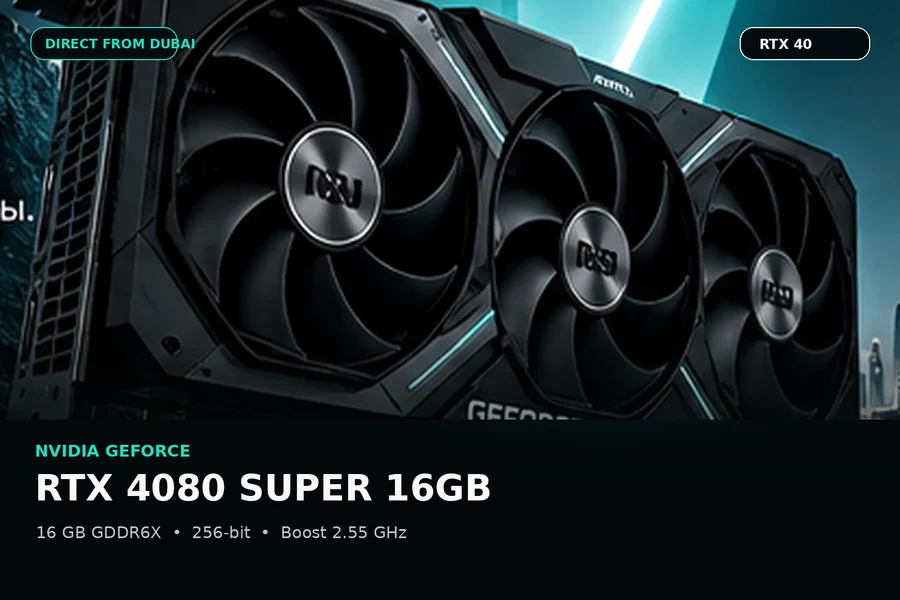 NVIDIA GeForce RTX 4080 SUPER 16GB — изображение видеокарты